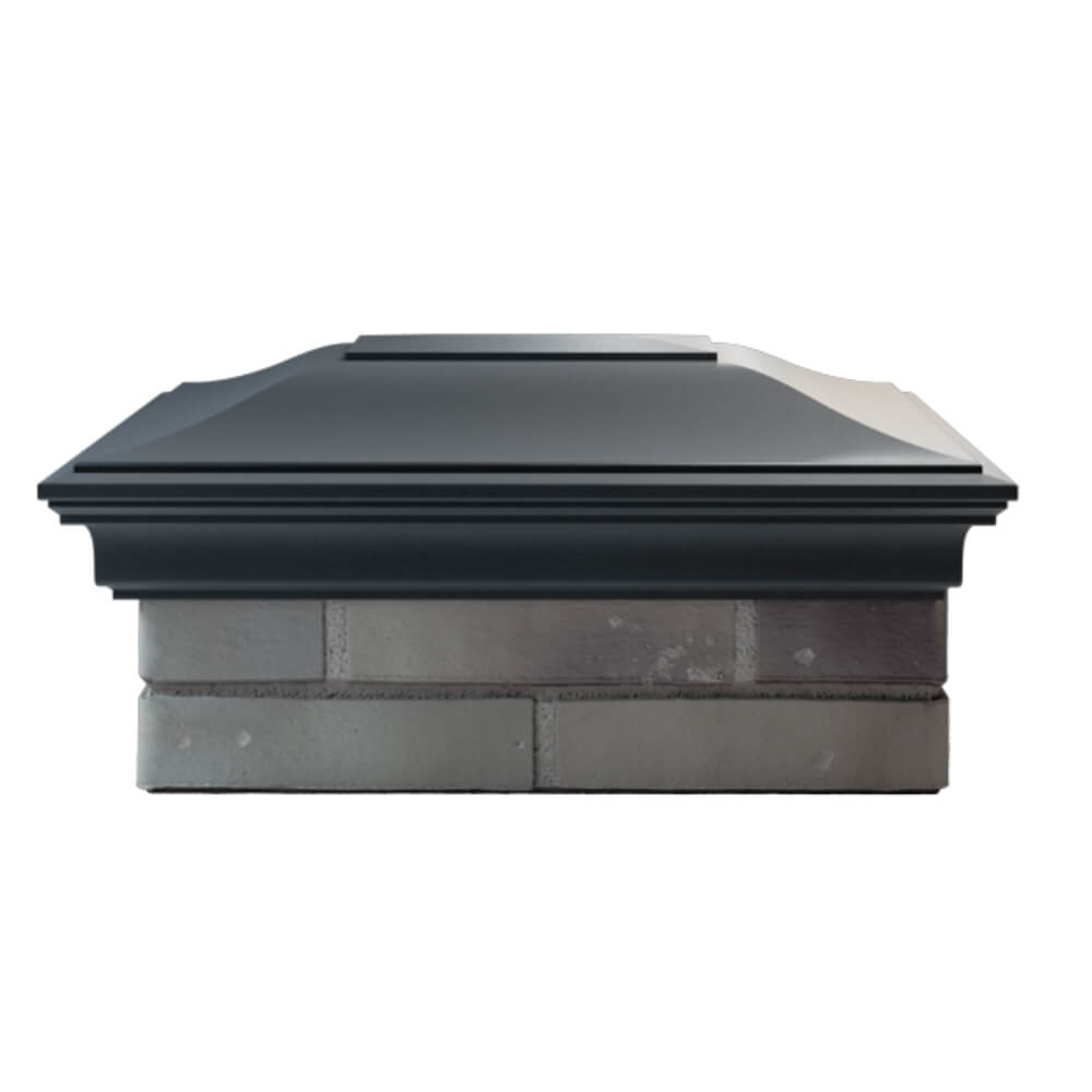 Колпак Zking Монблан Серый на столб 2х1.5 кирпича (515х385мм) в Воскресенске фото