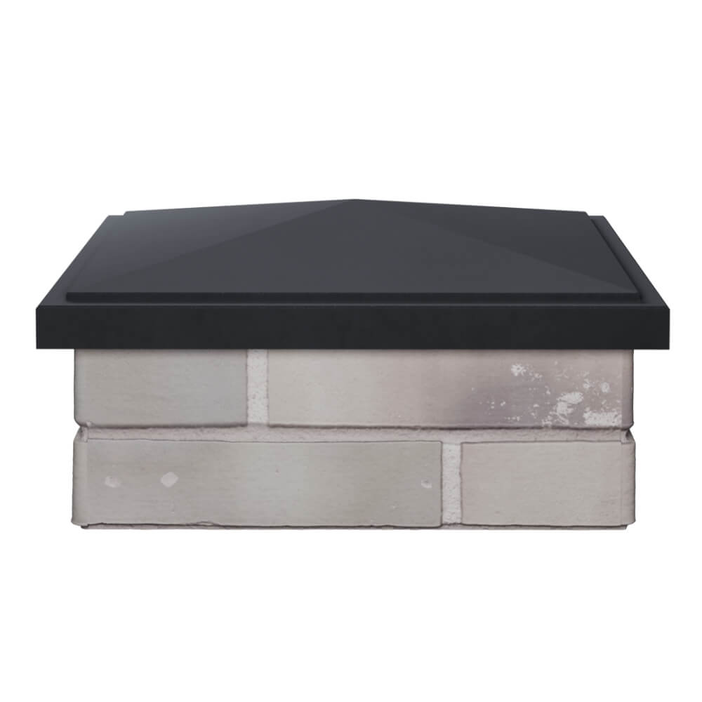 Колпак Zking БонаМоно Серый на столб 1.5х1.5 кирпича (385х385, 400х400мм) Воскресенск фото