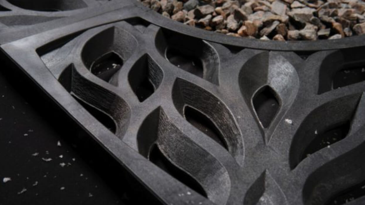 Приствольная решетка для дерева ZKING CRUST 1.2х1.2м Черная в Воскресенске фото