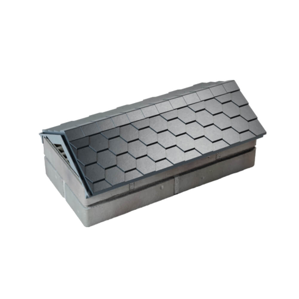 Парапет Zking Эверест Серый с посадкой на 1 кирпич (200/225/255мм) в Воскресенске фото