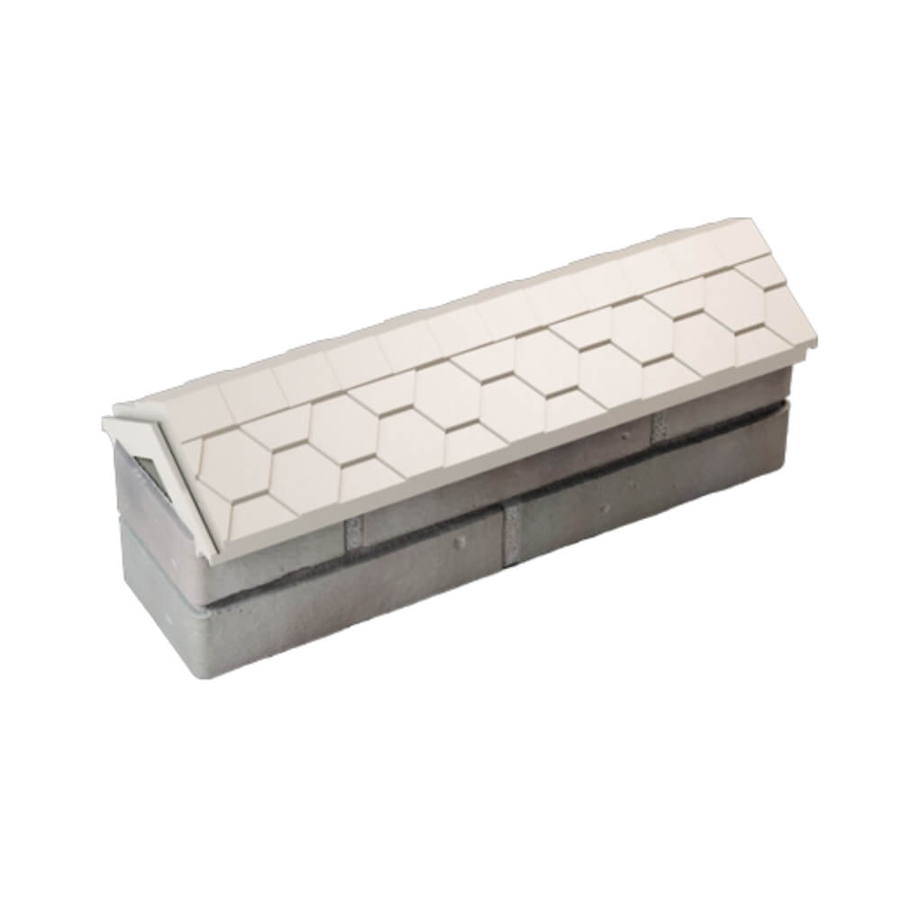 Парапет Zking Эверест Бежевый с посадкой на 0.5 кирпича (130мм) в Воскресенске фото