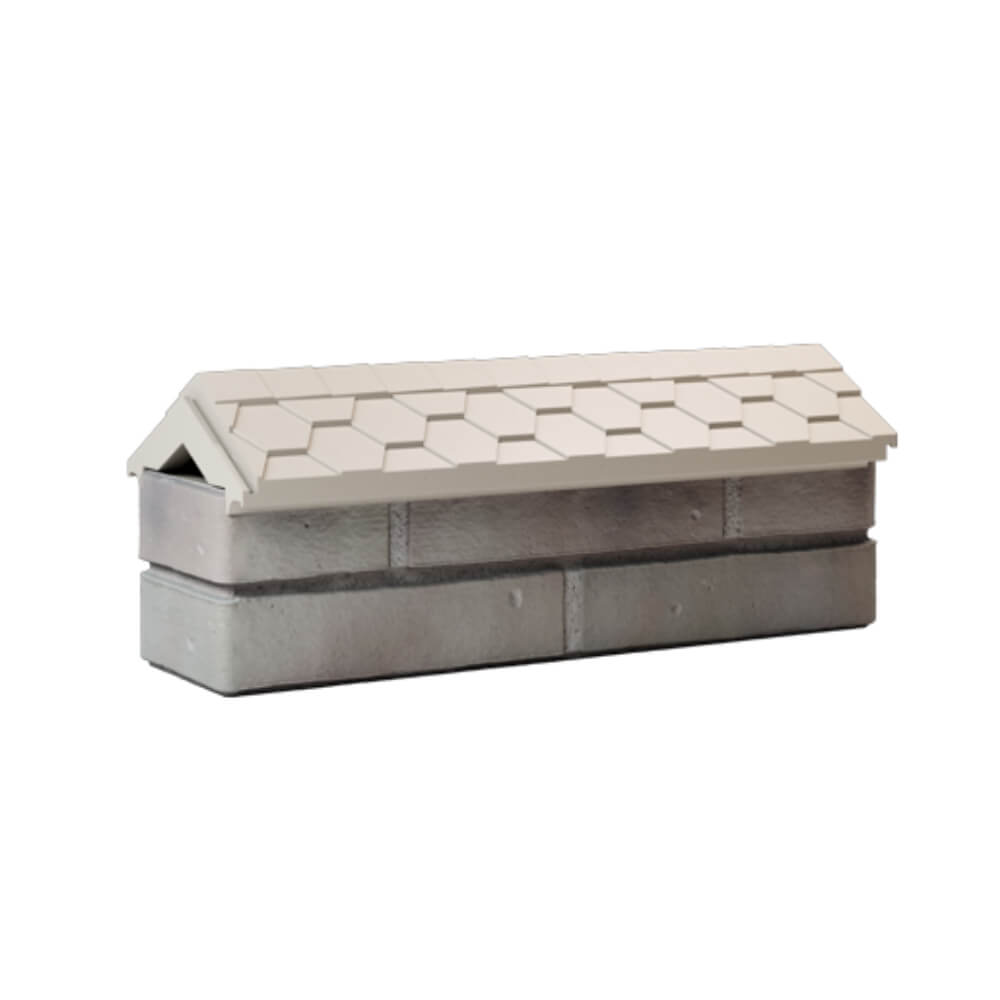 Парапет Zking Эверест Бежевый с посадкой на 0.5 кирпича (130мм) Воскресенск фото