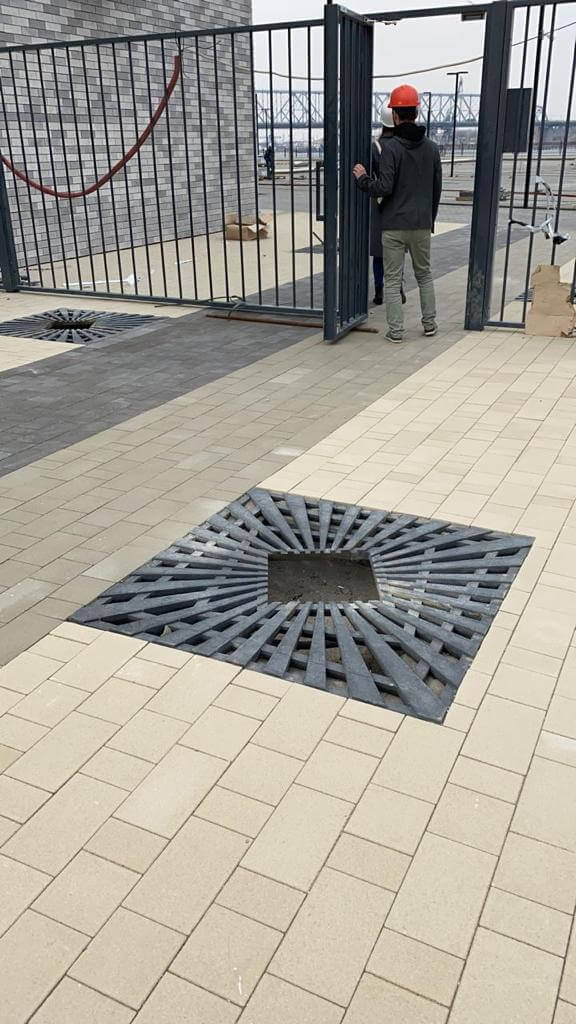 Приствольная решетка для дерева ZKING ATMOSPHERE 1.2х1.2м Черная в Воскресенске фото