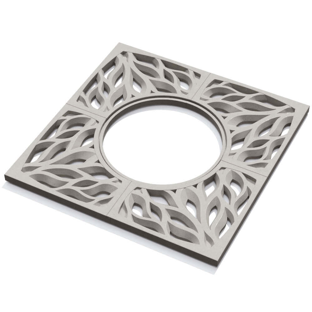 Приствольная решетка для дерева ZKING CRUST 1.2х1.2м Бежевая в Воскресенске фото