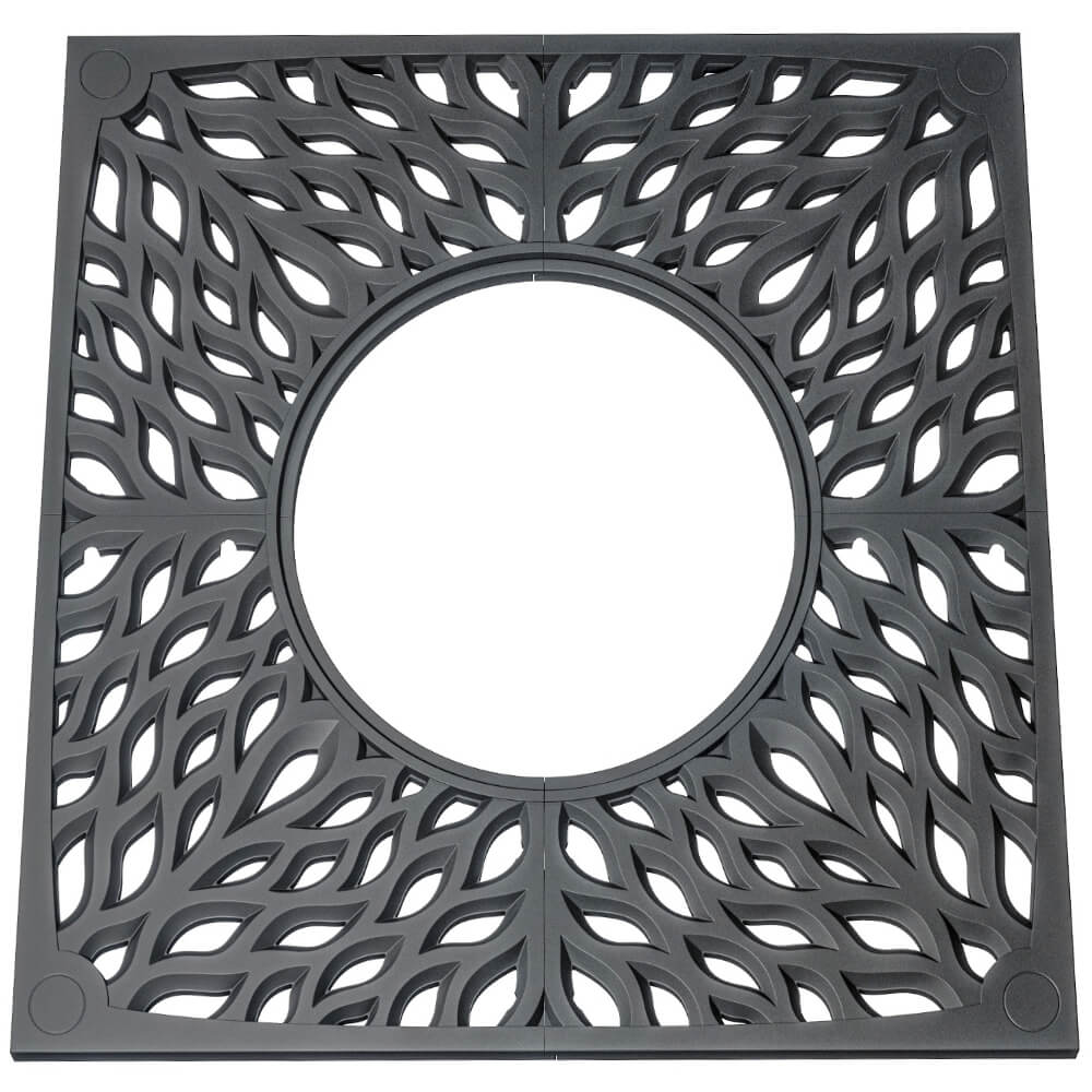 Приствольная решетка для дерева ZKING CRUST 2х2м Черная Воскресенск фото