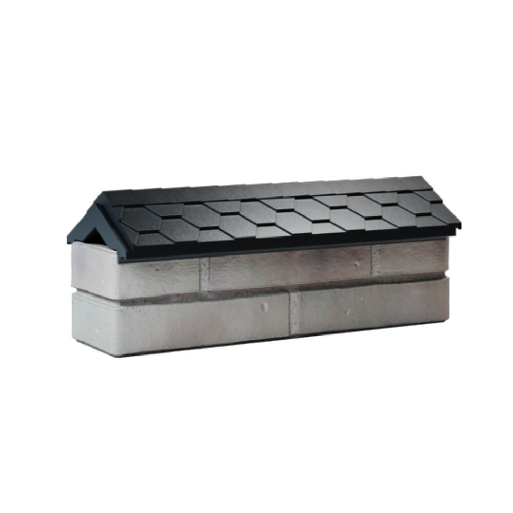 Парапет Zking Эверест Черный с посадкой на 0.5 кирпича (130мм) Воскресенск фото