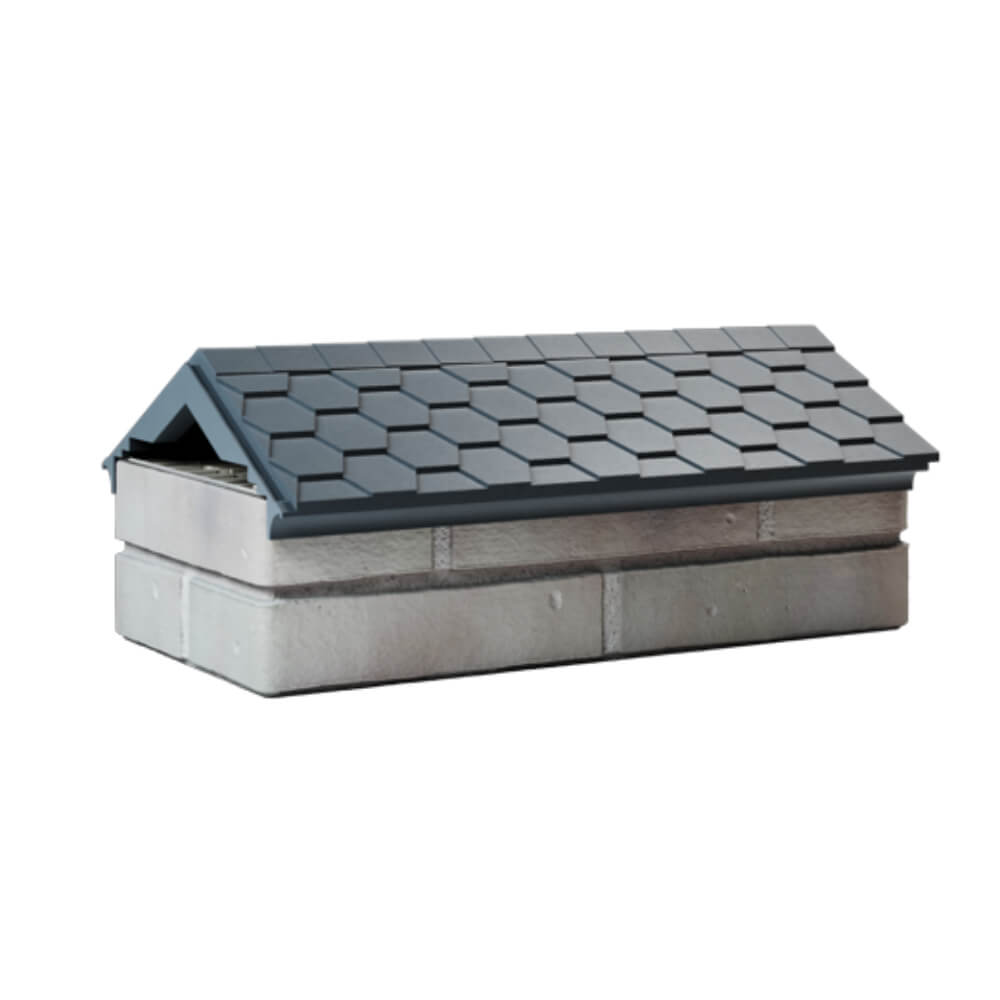 Парапет Zking Эверест Серый с посадкой на 1 кирпич (200/225/255мм) Воскресенск фото