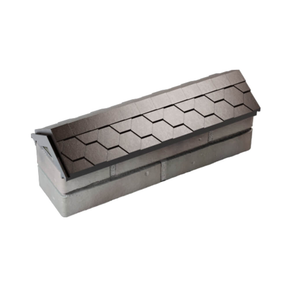 Парапет Zking Эверест Коричневый с посадкой на 0.5 кирпича (130мм) в Воскресенске фото