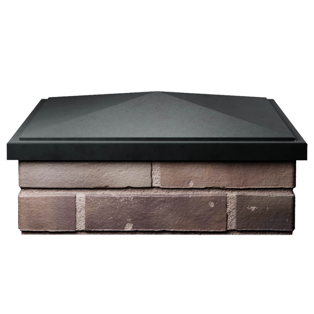 Колпак Zking БонаМоно Черный на столб 2х2 кирпича (515х515, 530х530мм) Воскресенск фото