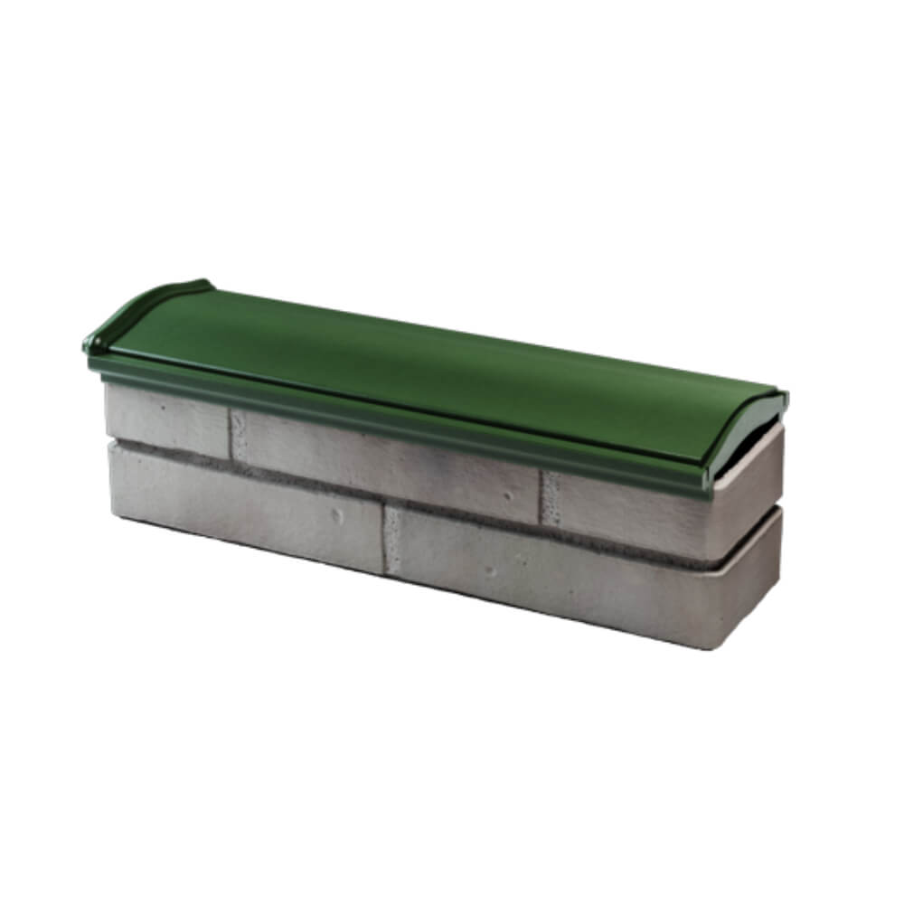 Парапет Zking Монблан Зеленый посадка на 0.5 кирпича (130мм) в Воскресенске фото