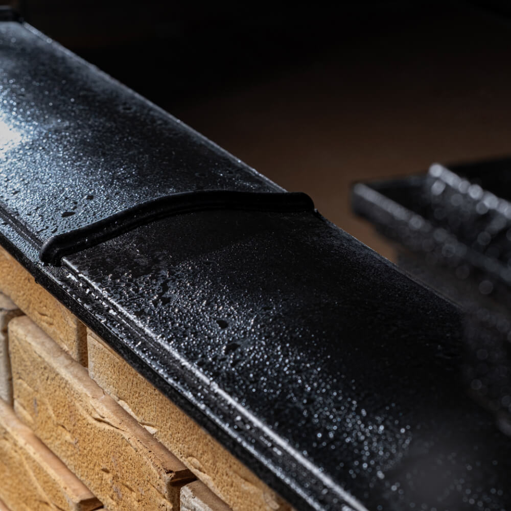 Парапет Zking Монблан Черный посадка на 0.5 кирпича (130мм) в Воскресенске фото