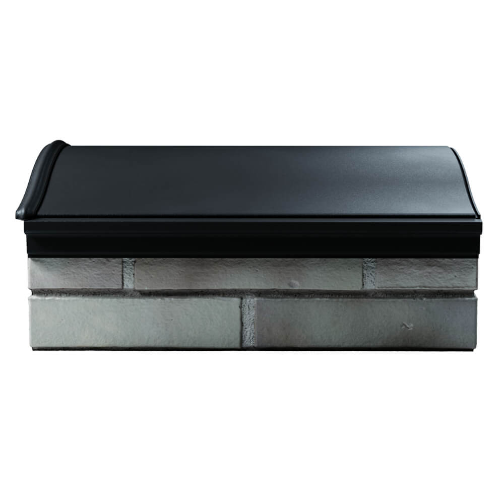 Парапет Zking Монблан Черный посадка на 1.5 кирпича (355/385мм) в Воскресенске фото