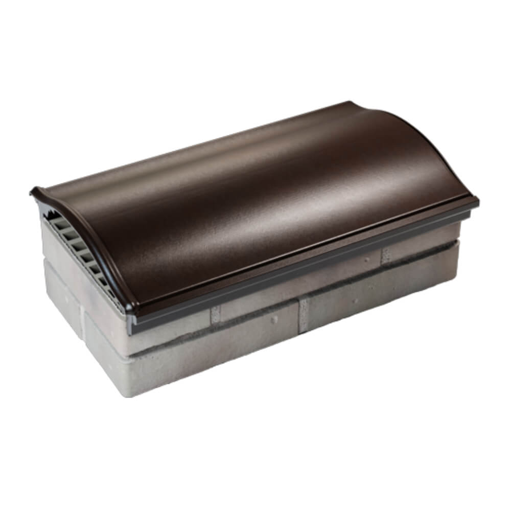 Парапет Zking Монблан Коричневый посадка на 1 кирпич (200/225/255мм) в Воскресенске фото