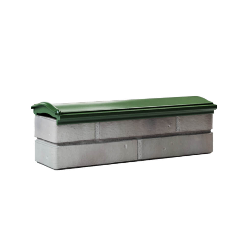 Парапет Zking Монблан Зеленый посадка на 0.5 кирпича (130мм) Воскресенск фото