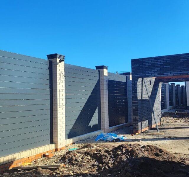 Колпак Zking Бона ХайТек Серый на столб 1.5х1.5 кирпича (385х385мм) в Воскресенске фото