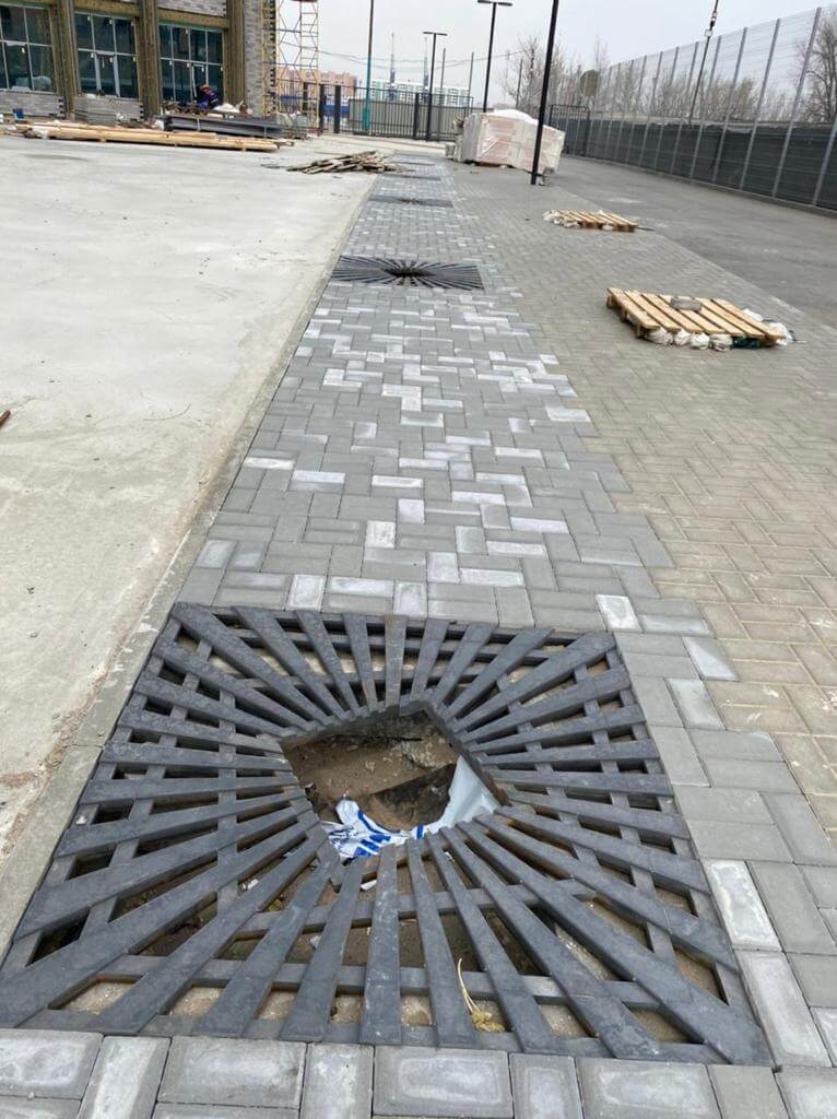 Приствольная решетка для дерева ZKING ATMOSPHERE 1.2х1.2м Черная в Воскресенске фото