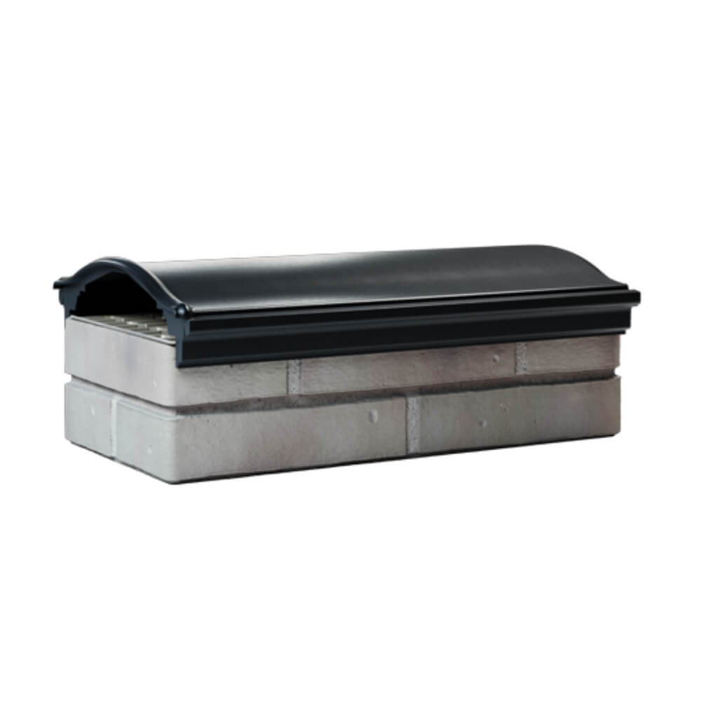 Парапет Zking Монблан Черный посадка на 1 кирпич (200/225/255мм) Воскресенск фото