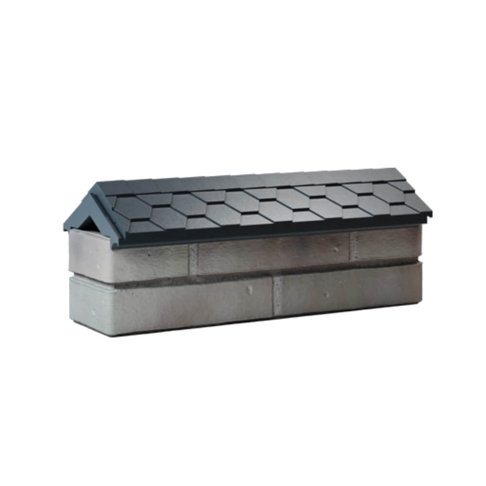 Парапет Zking Эверест Серый с посадкой на 0.5 кирпича (130мм) Воскресенск фото