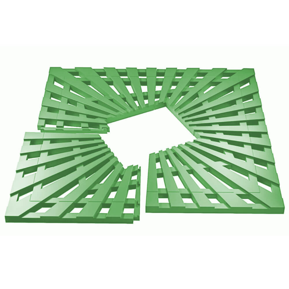 Приствольная решетка для дерева ZKING ATMOSPHERE 1.2х1.2м Зеленая в Воскресенске фото