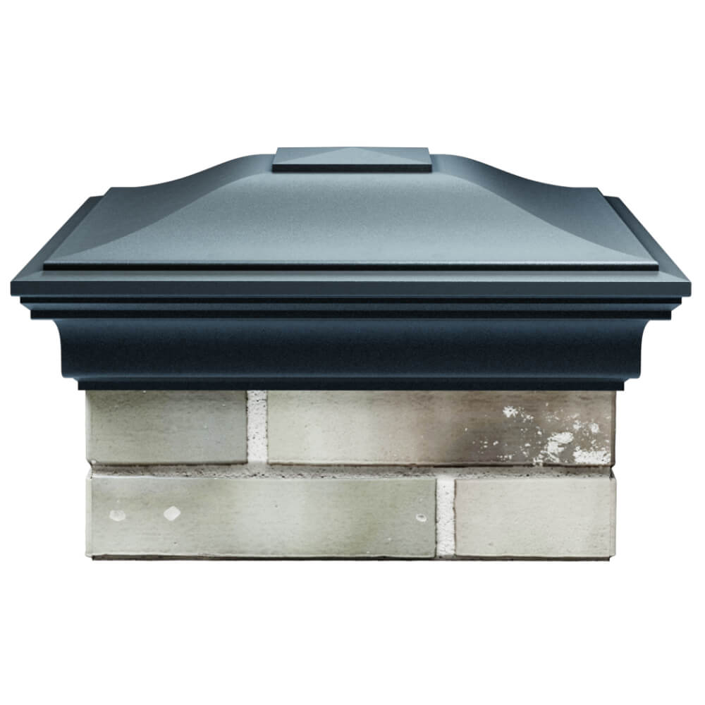 Колпак Zking Монблан Серый на столб 1.5х1.5 кирпича (385х385мм) Воскресенск фото