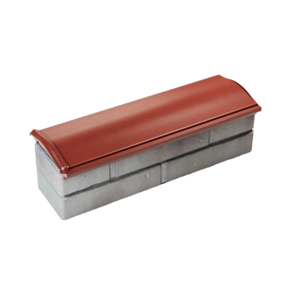 Парапет Zking Монблан Красный посадка на 0.5 кирпича (130мм) в Воскресенске фото