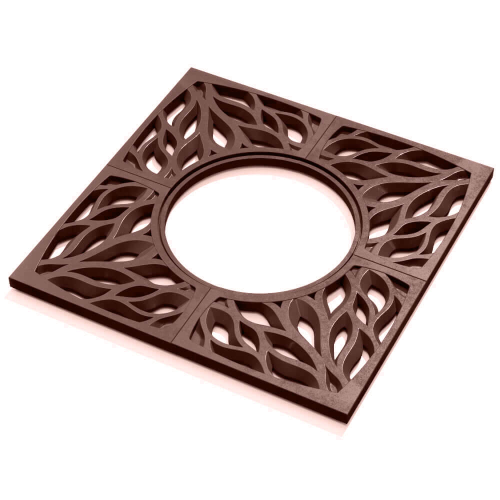 Приствольная решетка для дерева ZKING CRUST 1.2х1.2м Коричневая в Воскресенске фото