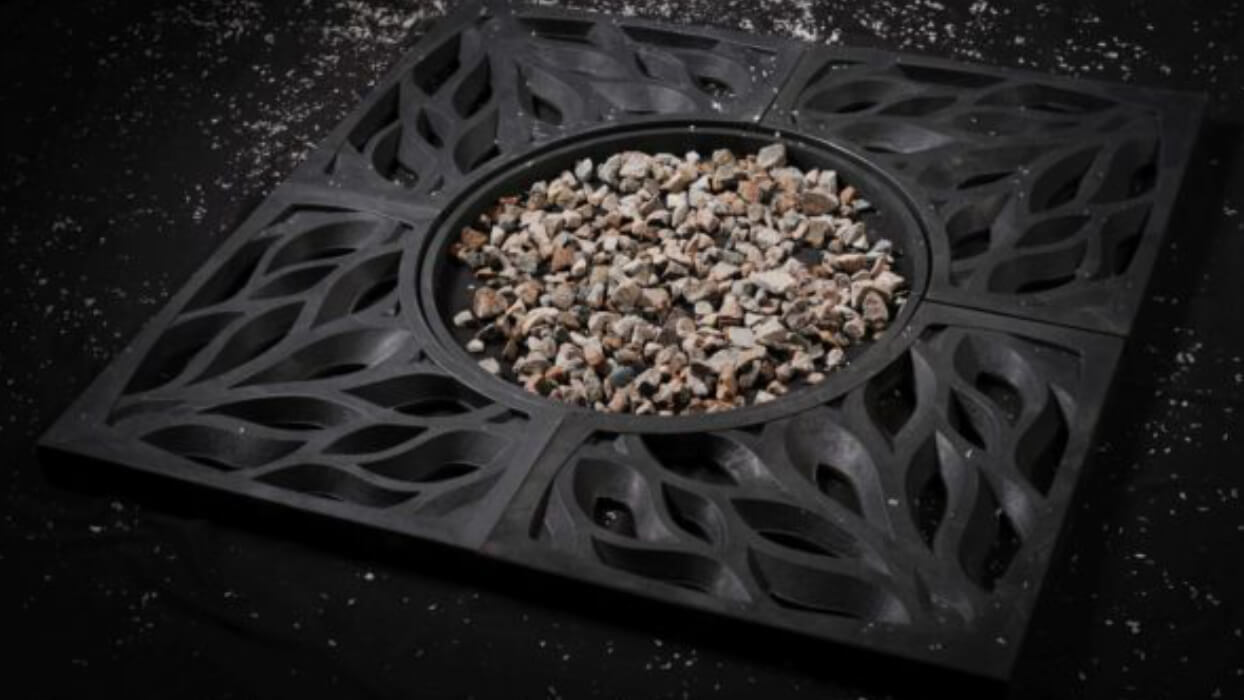 Приствольная решетка для дерева ZKING CRUST 1.2х1.2м Черная в Воскресенске фото