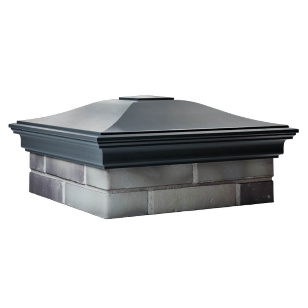 Колпак Zking Монблан Серый на столб 2х2 кирпича (515х515мм) в Воскресенске фото