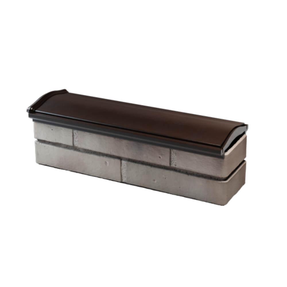 Парапет Zking Монблан Коричневый посадка на 0.5 кирпича (130мм) в Воскресенске фото