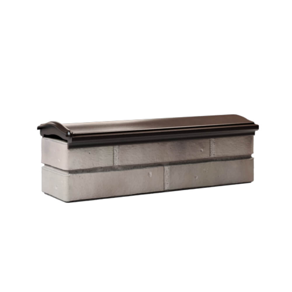 Парапет Zking Монблан Коричневый посадка на 0.5 кирпича (130мм) Воскресенск фото