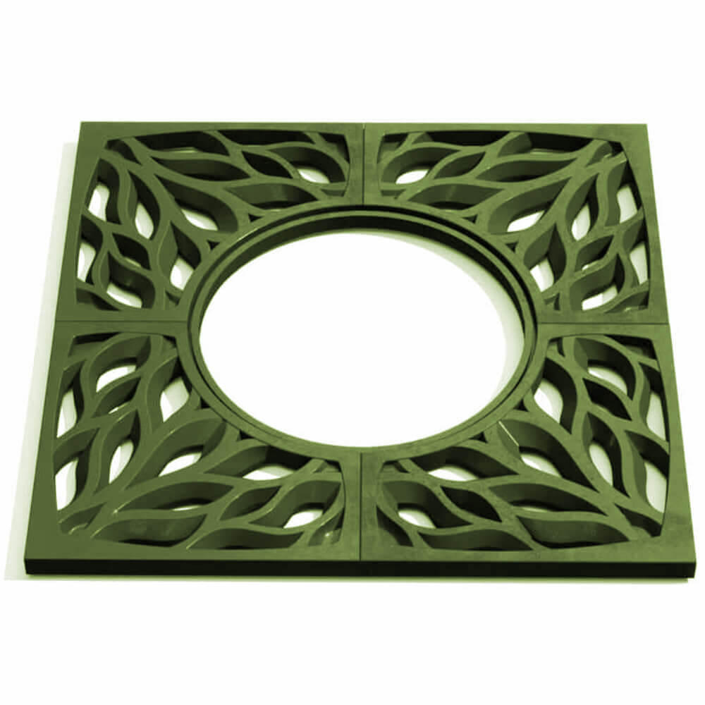 Приствольная решетка для дерева ZKING CRUST 1.2х1.2м Зеленая Воскресенск фото