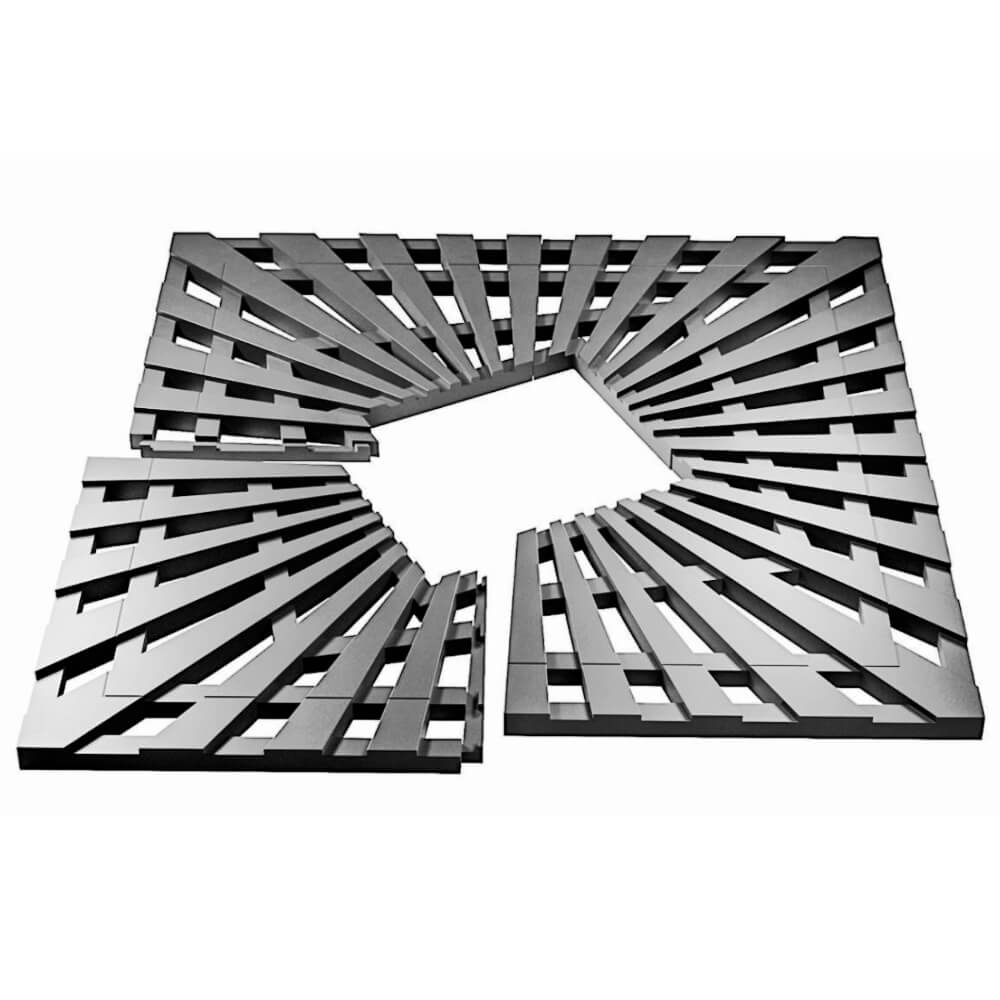 Приствольная решетка для дерева ZKING ATMOSPHERE 1.2х1.2м Серая в Воскресенске фото