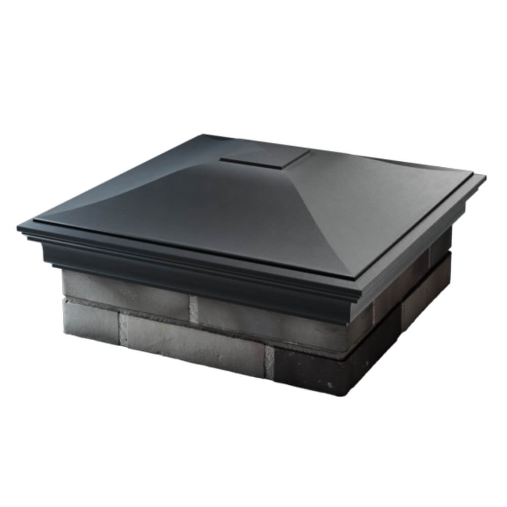 Колпак Zking Монблан Серый на столб 2х2 кирпича (515х515мм) в Воскресенске фото