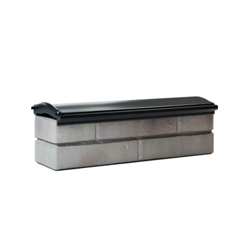 Парапет Zking Монблан Черный посадка на 0.5 кирпича (130мм) Воскресенск фото