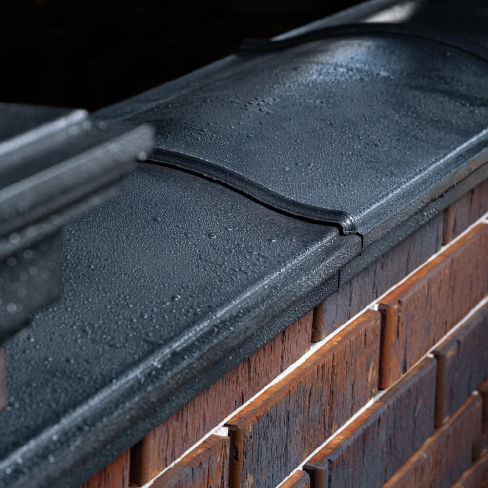 Парапет Zking Монблан Черный посадка на 0.5 кирпича (130мм) в Воскресенске фото