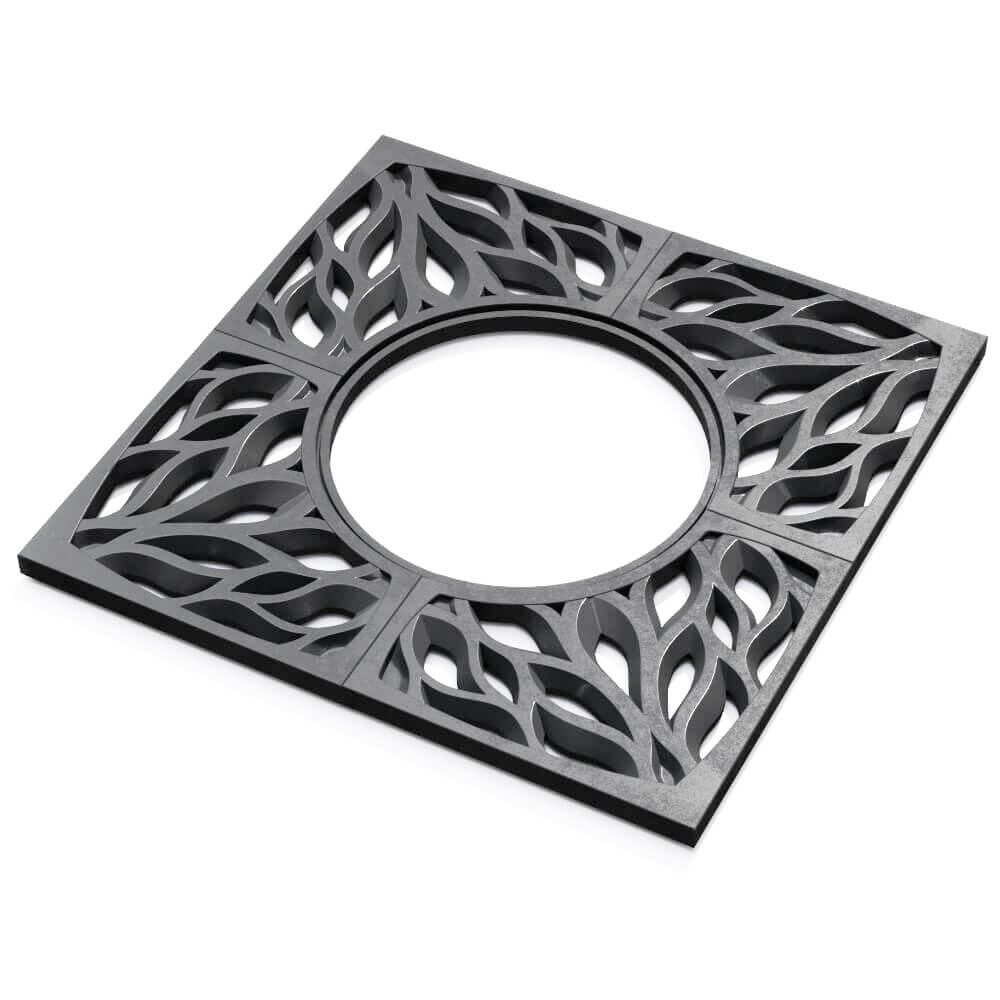 Приствольная решетка для дерева ZKING CRUST 1.2х1.2м Серая в Воскресенске фото