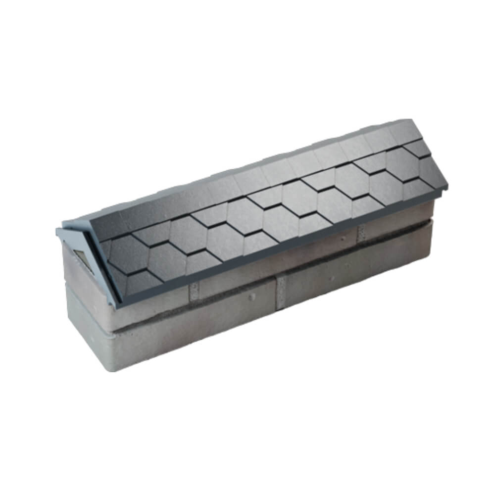 Парапет Zking Эверест Серый с посадкой на 0.5 кирпича (130мм) в Воскресенске фото