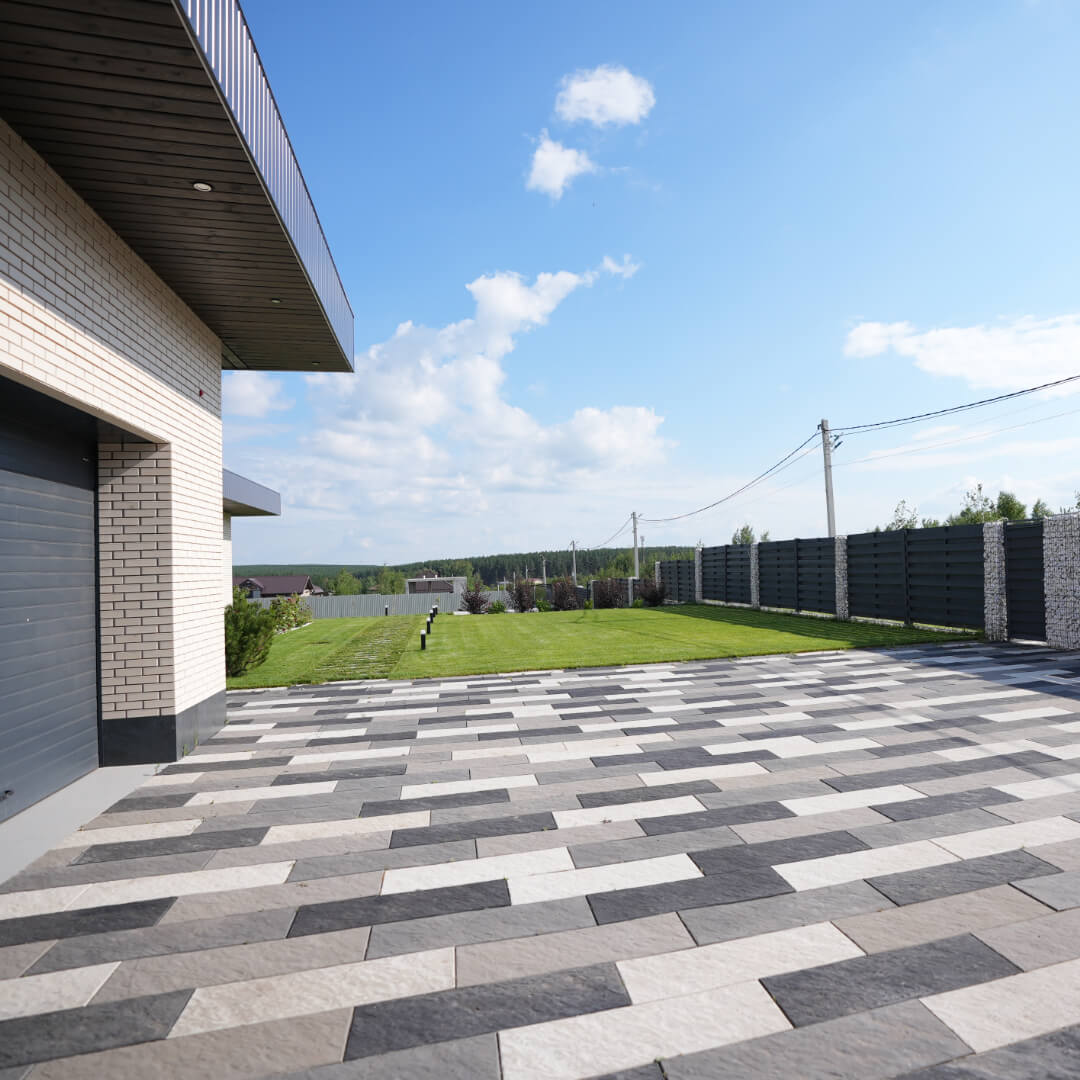 Шаговая плита STONE Графитовый Серый 990х330х55мм в Воскресенске фото